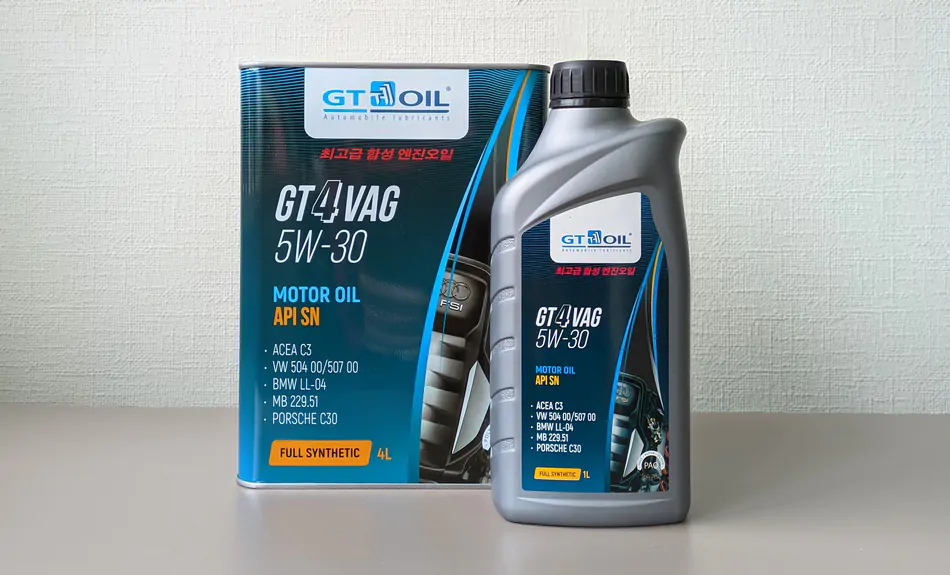 Новинка GT 4 VAG 5W-30 (VW 504/507) уже в продаже