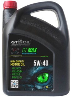 Масло моторное GT MAX 5W-40 (Export line)
