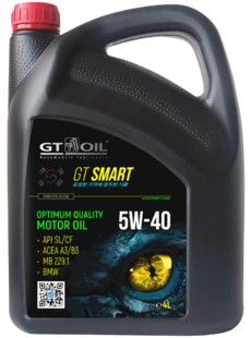 Масло моторное GT SMART 5W-40 (Export line)