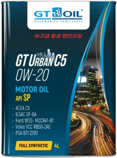 Масло моторное GT OIL Urban C5 0W-20