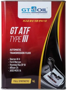 Трансмиссионное масло GT ATF Type III