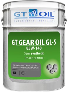 Трансмиссионное масло GT Gear Oil GL-5 85W-140